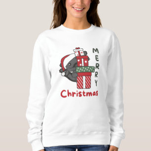 Sweatshirt Axolotl Christmas Gift Winter Animals Axolotl