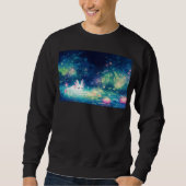 Sweatshirt Axolotl Enchanted Pond (Devant)