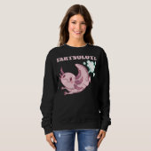 Sweatshirt Axolotl Fart Fartalotl poissons mexicains Animaux  (Devant entier)