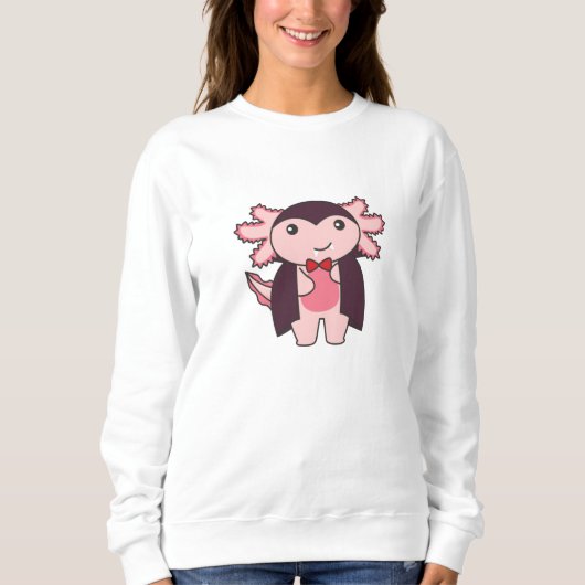 Sweatshirt Axolotl Halloween (Devant)