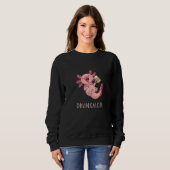 Sweatshirt Axolotl Pet Axolotl Beer (Devant entier)