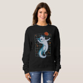 Sweatshirt Axolotl Volleyball (Devant entier)