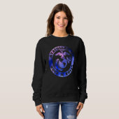 Sweatshirt Ayatollah De Rock N Rolla Galaxy (Devant entier)