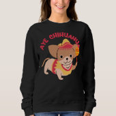 Sweatshirt Aye Chihuahua (Devant)