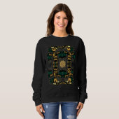 Sweatshirt Aztec Mexicaine Cool Tee Mayan Inca Love Parfait I (Devant entier)