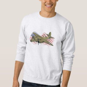 Sweatshirt B-26 Bombe moyen du patriotique de 2ÈME GUERRE MO