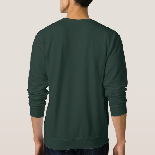 Sweatshirt Baa Humbug Funny Valais Blaccusé Sheep Noël (Dos)