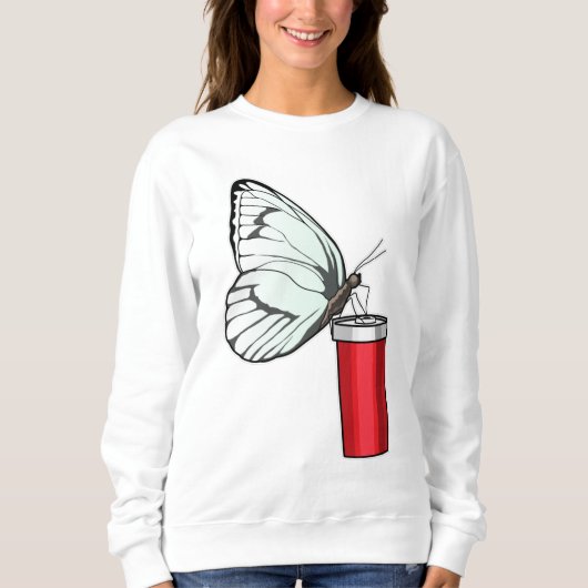 Sweatshirt Babfly Drinking (Devant)