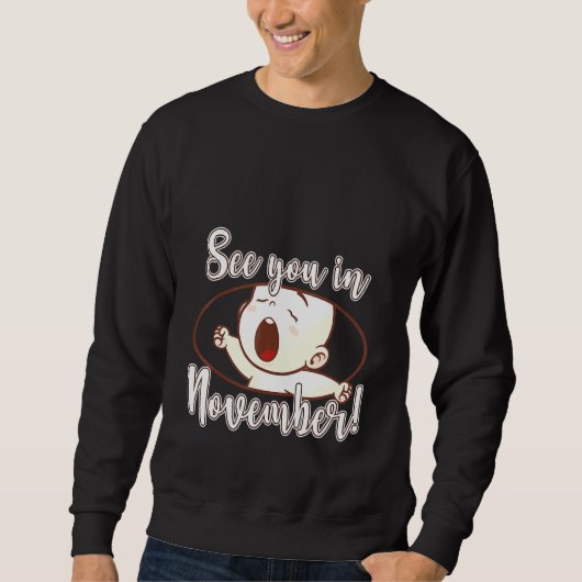 Sweatshirt Baby Faire-part maman enceinte (Devant)