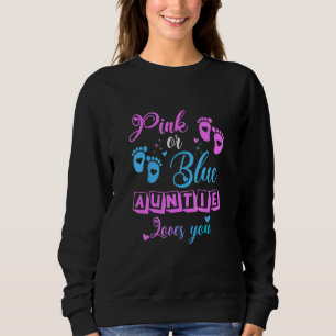 Sweatshirt Baby Genre Révéler Les Tantes Pour Les Filles Femm