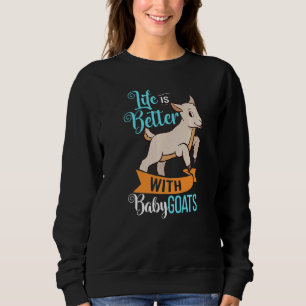 Sweatshirt Baby Goat