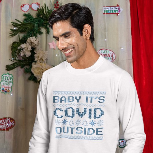 Sweatshirt Baby It's Covid Dehors