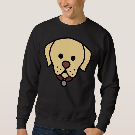 Sweatshirt Baby Lab Jaune (Devant)