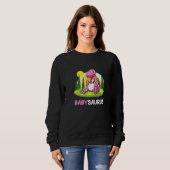 Sweatshirt Babysaurus Dinosaur Cute Kiddo Rex 5 (Devant entier)