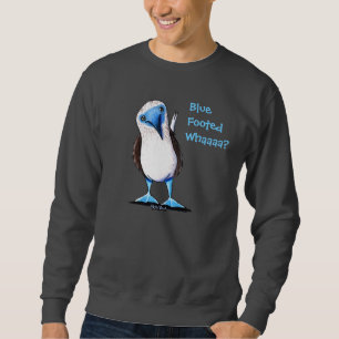 Sweatshirt Bac à pied bleu