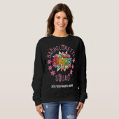 Sweatshirt BACHELORETTE BINGO SQUAD Coquette Western personna (Devant entier)