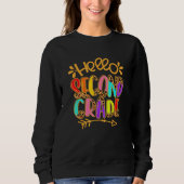Sweatshirt Back To School Hello Second Grade Team 2nd Grade T (Devant)