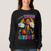 Sweatshirt Back to School Kindergarten (Devant)