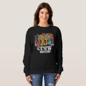 Sweatshirt Back To School Kindergarten Crew First Day Of Scho (Devant entier)