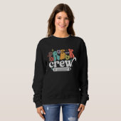Sweatshirt Back to School Pre K Pre Kindergarten Crew (Devant entier)