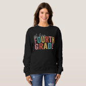 Sweatshirt Back To School Students Teacher Oh Hey 4th Fourth  (Devant entier)