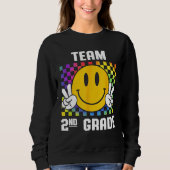 Sweatshirt Back To School Team 2nd Garde Smile Back To School (Devant)