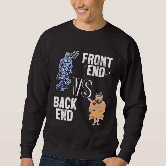 Sweatshirt Backend vs Frontend Developer Engineer Software De (Devant)