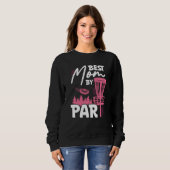 Sweatshirt Backprint Best Mom By Par Ultimate Frisbee (Devant entier)