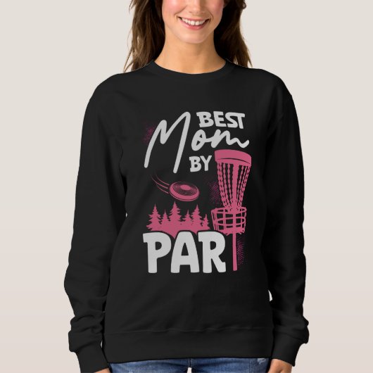 Sweatshirt Backprint Best Mom By Par Ultimate Frisbee (Devant)