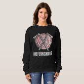 Sweatshirt Backprint jaw surgeon forest workers and lumberjac (Devant entier)