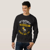 Sweatshirt Backprint Optimism means reverse Sumsi with Po (Devant entier)