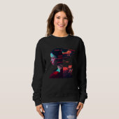 Sweatshirt Backprint Streetwear Dragon Goth Japan Outfit Glit (Devant entier)
