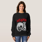 Sweatshirt Backprint Weapon Of Stress Reduction Boxing (Devant entier)
