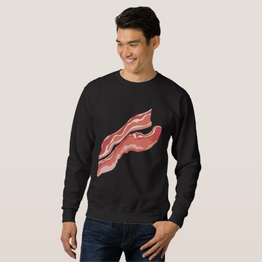 Sweatshirt Bacon Halloween Breakfast Matching Couples Costume (Devant entier)