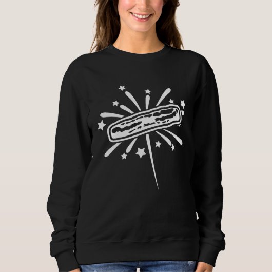 Sweatshirt Bacon Love Burst of Bacon (Devant)