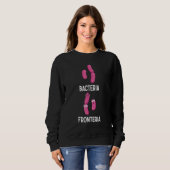Sweatshirt Bactérie Fronteria Bactériologie 4 (Devant entier)