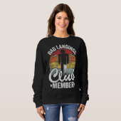 Sweatshirt Bad Landings Club Membre Obtenir Bons Blessures Br (Devant entier)