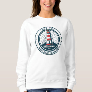 Sweatshirt Badge du Massachusetts de Cape Cod National Seasho