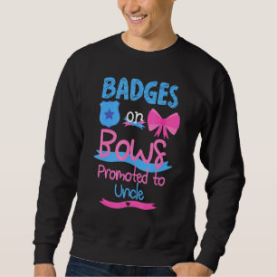 Sweatshirt Badges Hommes Ou Bows Promus À Oncle Genre Revea