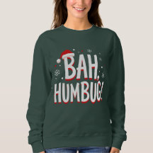 Bah Humbug Drôle Sarcastique Grincheux Noël Vacanc