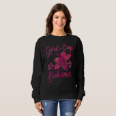 Sweatshirt Bahamas Girls Trip Hibiscus Weekend Summer Vacatio (Devant entier)