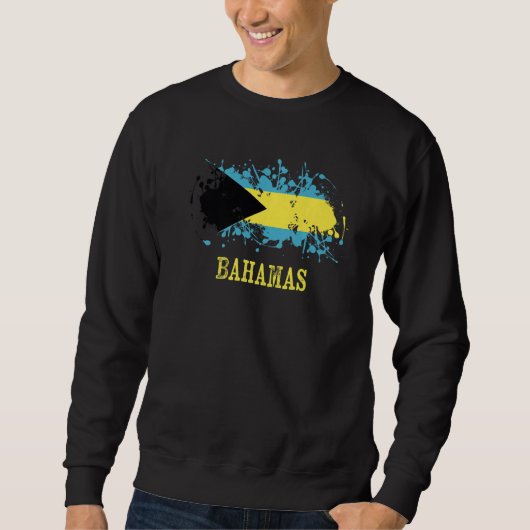 Sweatshirt Bahamian enthusiasts for Bahamas and Bahamas (Devant)