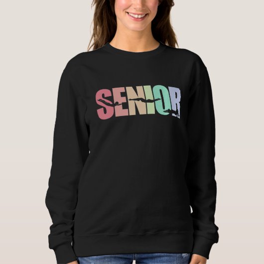 Sweatshirt Baignade Nager Nage senior 1 (Devant)