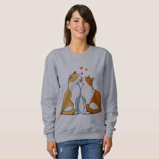 Sweatshirt baiser (Devant entier)