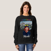 Sweatshirt Baiser Montana (Devant entier)