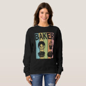 SWEATSHIRT BAKER PASTEL COLORS DESSERTS PASTRY CHEF BAKING  T (Devant entier)