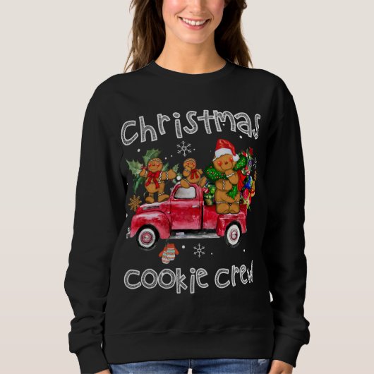 Sweatshirt Bakers Christmas Cookie Creative Family Baking Tea (Devant)