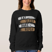 Sweatshirt Baking  Pastries Confectionery Baker Bake  3 (Devant)