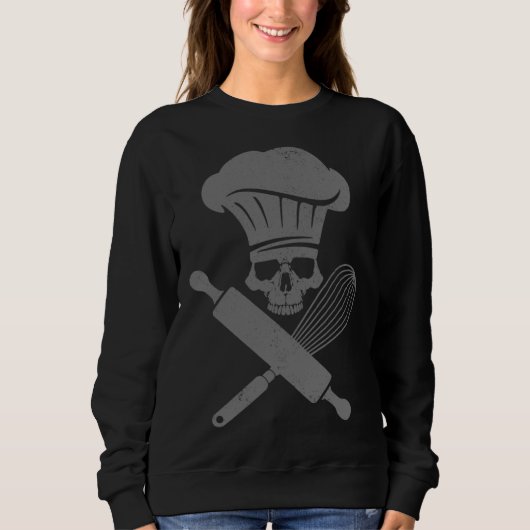 Sweatshirt Baking Pastry Chef Cooking Baker (Devant)