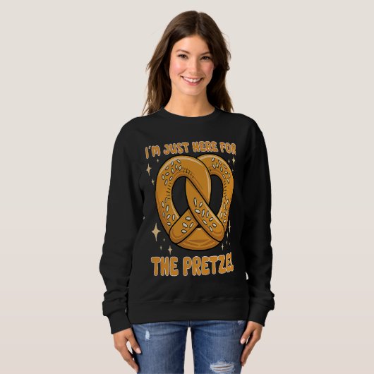 Sweatshirt Baking Pretzel German Bread Making Bakery Baker Br (Devant entier)